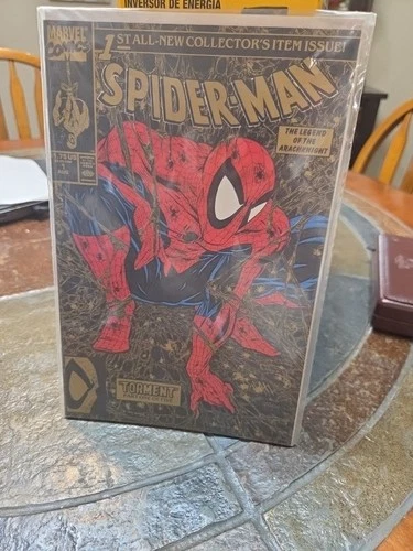 Spider-Man #1 Torment Gold Variant Todd McFarlane 1990 Marvel