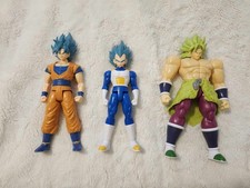 Dragon Ball Super Limit Breaker Figures. Lot Of 3 Used