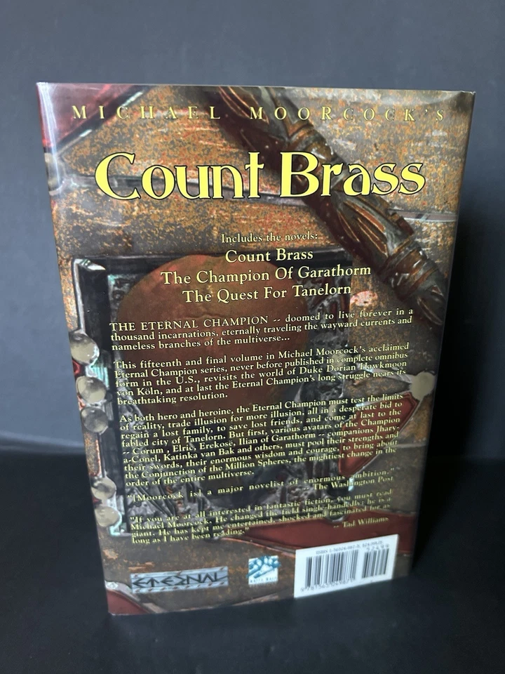 Count Brass by Michael Moorcock Eternal Champion Vol. 15 White Wolf HC 1st Print Foto 2 de 4