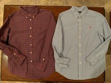 Ralph Lauren Boys Oxford Button Down L 14-16