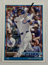 2026 Topps 91 Redux Seiya Suzuki Chicago Cubs T91-37