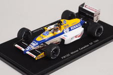1:43 Spark S4322 Williams FW12C Canadian GP 1989 Winner #5 T. Boutsen