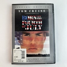 Born on The Fourth of July Special Edition DVD Movie, Tom Cruise ship in a Box
