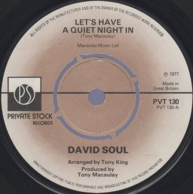David Soul - Let's Have A Quiet Night In (VINYL)