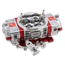 Quick Fuel Carburetor Q-750-ct 750cfm Circle Track Mech Sec No Choke Redpolish
