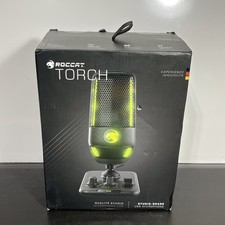 ROCCAT Torch USB Microphone with 24-Bit Studio-Grade Audio and RGB Lighting