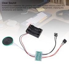 Voice Greeting Card Module 60 Seconds 10cm Cable Loop Playback DIY Sound Voice