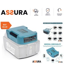 Makita 18V Battery USB Type-C Adapter Holder for BL1840 BL1850 BL1860