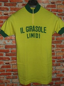 Maillot Cyclisme Vintage Eroica – 80% Laine – Années 70 – Taille XL