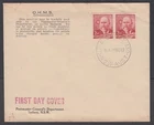 AUSTRALIA 1949 JOHN FORREST OHMS CACHET FDC (ID:111/D67264)