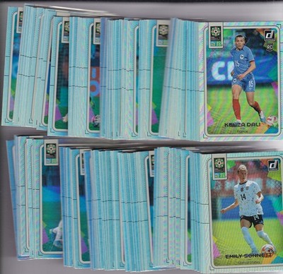 2023 Donruss FIFA Women's World Cup ''SILVER VERSION'' YOU PICK-FINISH YOUR SET