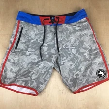 Pelagic The Wedge Boardshorts Mens Sz 36 Beach Pool Fishing