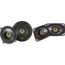 Kicker 46CSC54 CS-Series CSC5 5.25-Inch (130mm) Coaxial Speakers w/ 46CSC464 ...