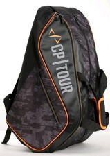 New! CP Pro Tour Pickleball Bag (Orange/Blk) CliffPickleball