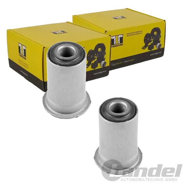 2X Tedgum Querlenkerlager Buchsen Unten Vorne Passend FüR Mitsubishi L200-image