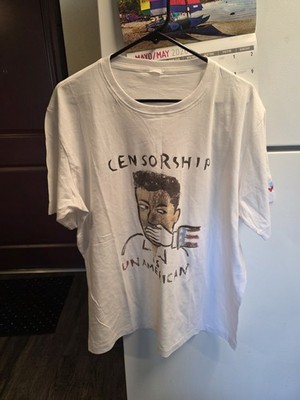 vinatge 2000s Rock the Vote Censorship Is Unamerican size L MVT LOOKS NEW 