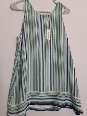 Max Studio Sleeveless Top Size Large Nwt