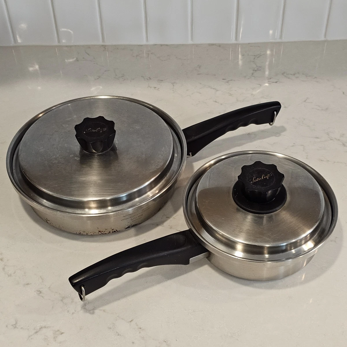 Lustre Craft 鍋・フライパン・スチーム 7点セット 5PLY Lustre Craft Cookware for sale - eBay