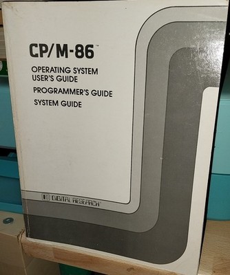 CP/M-86 Operating System Users Guide 1981 Zustand gut