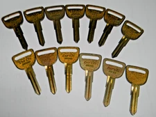 Lot of 13  - HD88 Curtis Key blank X172 for Honda   Key Blank    E247