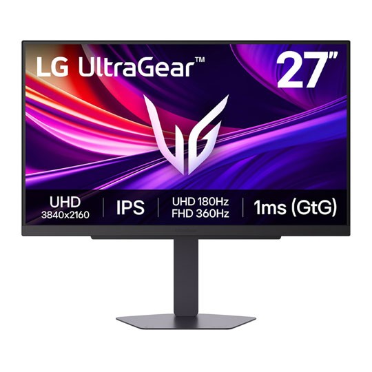 Lg 27" Ultragear G8 Gaming Monitor - Dual Mode (4K Uhd@180Hz, Fhd@360Hz), 1Ms (Gtg), Hdmi 2.1, Black - Image 4