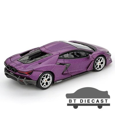MINI GT LAMBORGHINI REVUELTO VIOLA 30TH 1/64 DIECAST MODEL MATTE