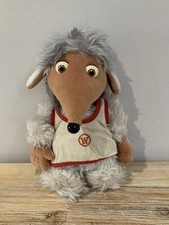 Vintage Tomsk Womble 1998 Golden Bear Soft Toy Plush Elisabeth Beresford 10”