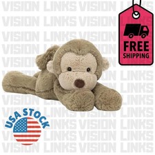 New Jellycat Smudge Monkey Plush Cuddly Toy NWT  Dust Bag USA
