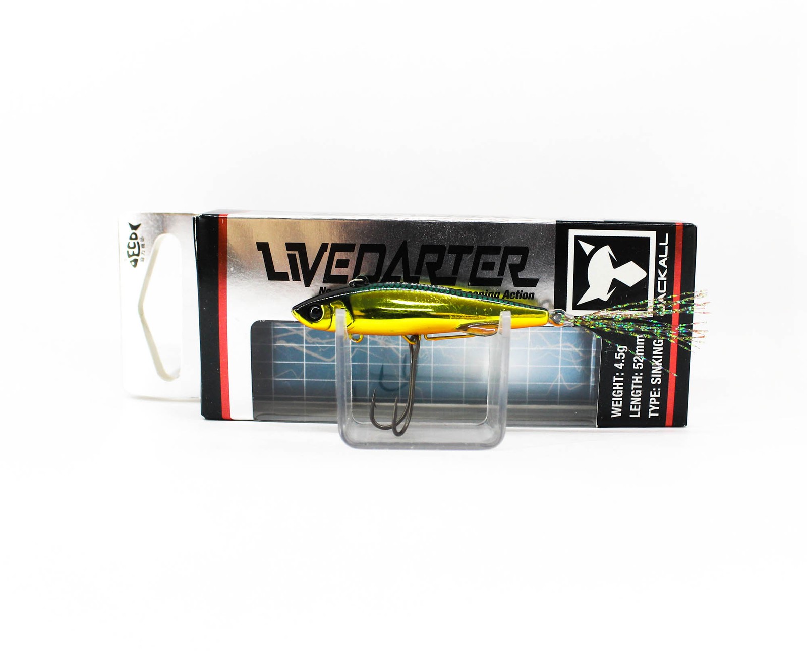 Jackall Live Darter 52 mm 4.5 grams Sinking Lure Flash Gold Black (5023)