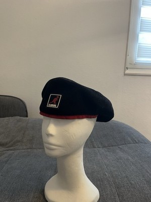 Kangol 504 Flat Cap Schiebermütze Wollmütze Mütze Schwarz Bermuda Great Britain