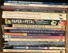 ARTIST BOOKS - YOU PICK, Painting, Sketching Techniques. 20% off 3 or more