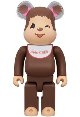 Be@Rbrick Monchhichi-Chan 400% Bearbrick MEDICOM TOY Figur Box Moncchichi Chan