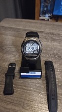 Casio Wave Ceptor WV-58 Radio Controlled World Time Alarm 100m Black Nylon