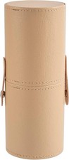 Portable Makeup Brush Holder, Waterproof PU Leather Travel Makeup Brush Case Bag