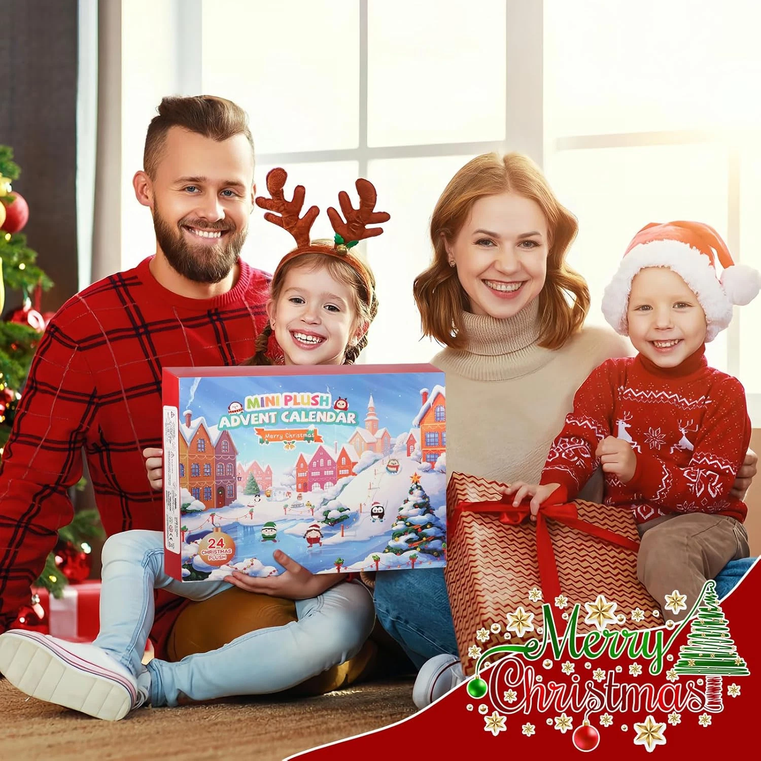 Advent Calendar 2025 Christmas Mini Plush Toys, 24 Days Christmas ...