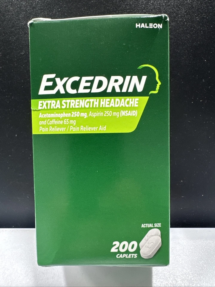 Excedrin Extra Strength Pain Reliever Caplets - 200 ct.- Exp.12/26 - *New Stock* - Image 4 of 4