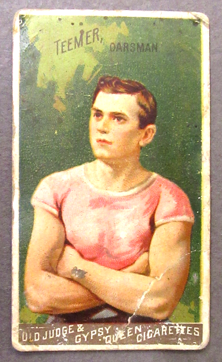 1888 N162 TEEMER - OARSMAN Goodwin Champions Tobacco Card | eBay