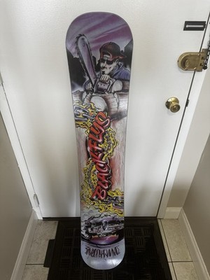 Black Flys Snowboard Mint Vintage Kudrave Pro Model 145 Rare | eBay