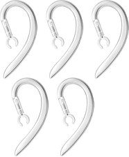 Ear Hooks 360 Rotatable Silicone Adjustable Bluetooth Headset Clips for Sports