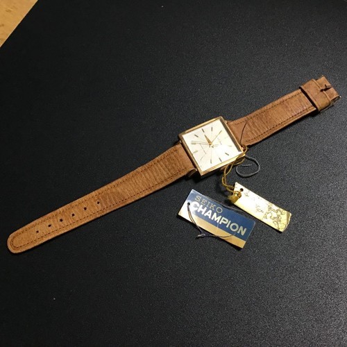 Seiko Champion J11041 Vintage Neuf Stock Ancien 17 Jewels Manuel Bobinage Montre - Photo 1 sur 9