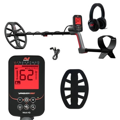 Minelab VANQUISH 560 Waterproof Multi-Frequency Metal Detector with 12 x 9'' Coil