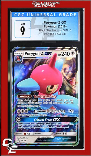 Porygon-Z-GX graded CGC 9 for sale on eBay