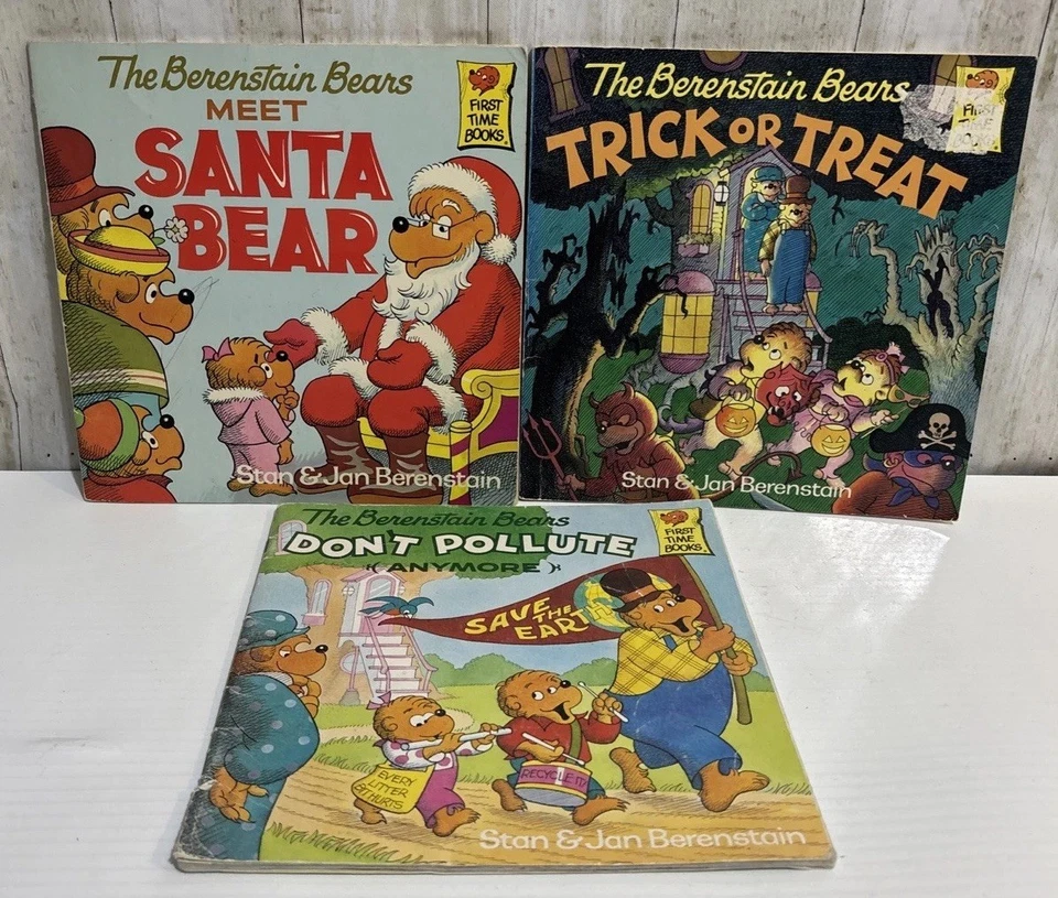 Lot of 13 Berenstain Bears HC/PB Books Beginner Reader Picture ** READ ** - Image 4 of 4