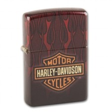 ZIPPO tumbled messing Harley Davidson 60007097