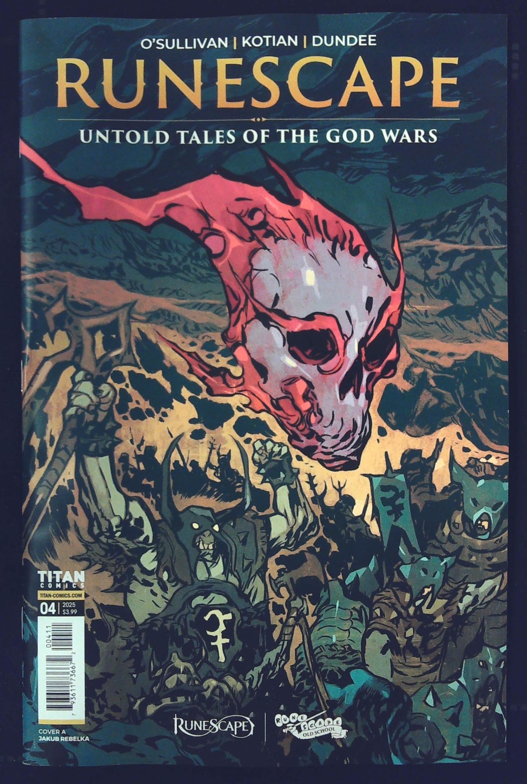 RUNESCAPE: UNTOLD TALES OF THE GOD WARS (2025) #4 - New Bagged