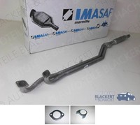 Imasaf Auspuff VorschalldäMpfer + Anbauteile FüR Lancia Gamma 2.0 + Coupe Links