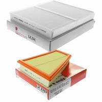 Mahle / Knecht Set Filterpaket Innenraumfilter LA 234 Luftfilter LX 2787