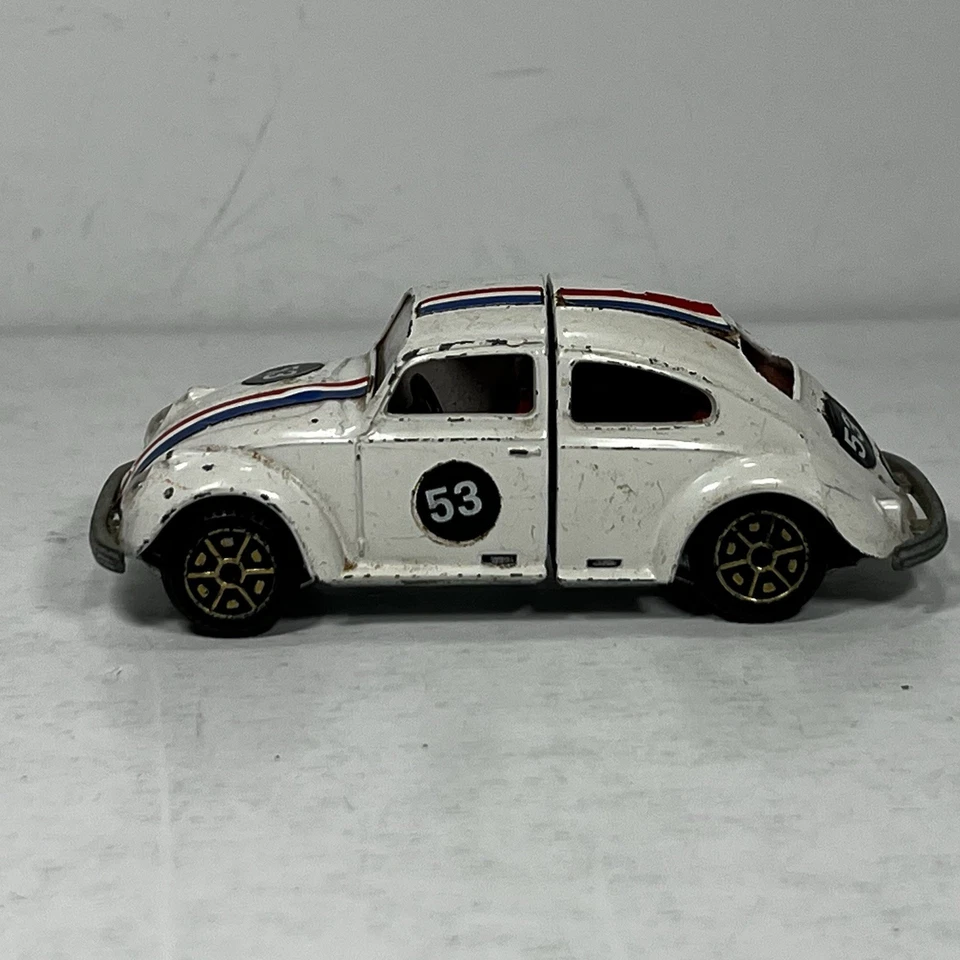 Politoys Herbie The Love Bug 1/43 W2 IL Maggiolino Tutto Matto Disney 1971 Foto 2 de 4