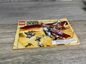 LEGO Pharaoh's Quest 7307 Flying Mummy Attack Instruction Manual 2011 Booklet