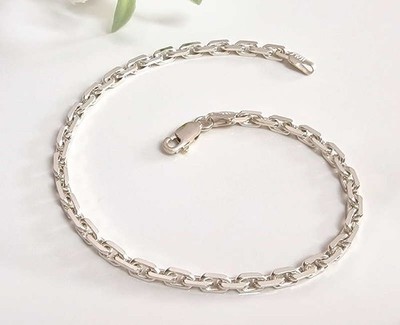 Armband Silber 925 Ankerarmband 19,-20 cm breit 3,8 mm echt Sterlingsilber sg249